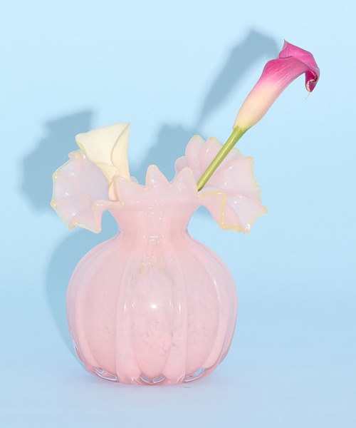 花瓶 ガラス 青の商品一覧 通販 - Yahoo!ショッピング