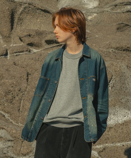 「WETTEMPT」 デニムジャケット MEDIUM ブルー メンズ_画像4