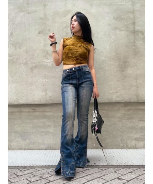 Desigual（デシグアル） tシャツ Oriental Flock Sleeveless Top 