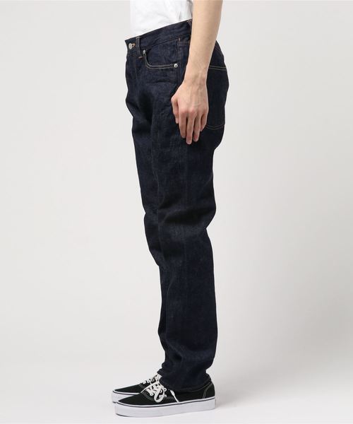 BROOKLYN OVERALL ジーンズ スリムストレートデニムパンツ メンズ 