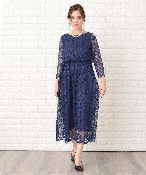 adore フォーマル　総レース　ワンピース 楽天市場】【SALE／50%OFF】◇ボタニカルレースワンピース ADORE