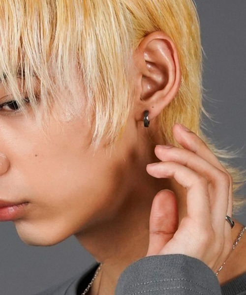 【BIMBA Y LOLA】豹フープピアス ピアス【Circle】/ミニワイドフープピアス - Accessory Shop Ouca