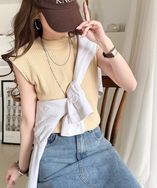 classicalelf（クラシカルエルフ） tシャツ 重ね着でも1枚でも