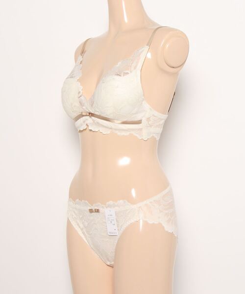 複数割-200★C65×2♡ブラジャー&ショーツセット✨ Absorle ブラジャー ショーツセット 「B，Cカップ」形状記憶性
