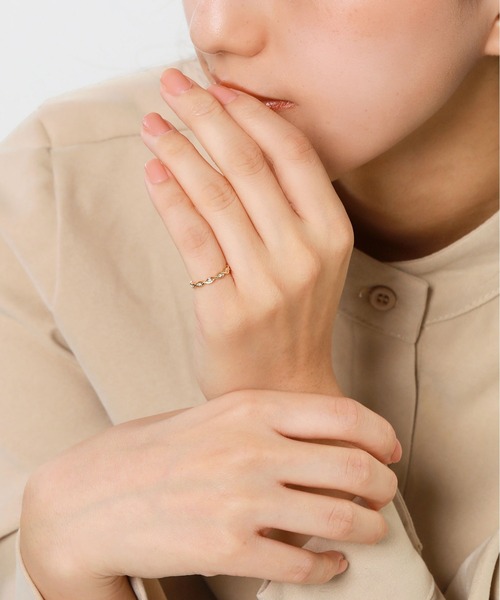 VENDOME AOYAMA（ヴァンドーム青山） 指輪 リング K18YG ダイヤモンド