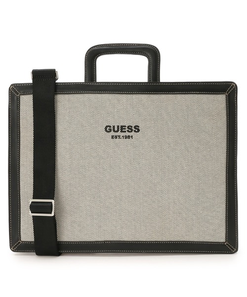 GUESS - Guess ノートパソコンのトート バッグ ケース GUESS（ゲス） トートバッグ NEW WANDERLUXE Doc Case W Handle トート