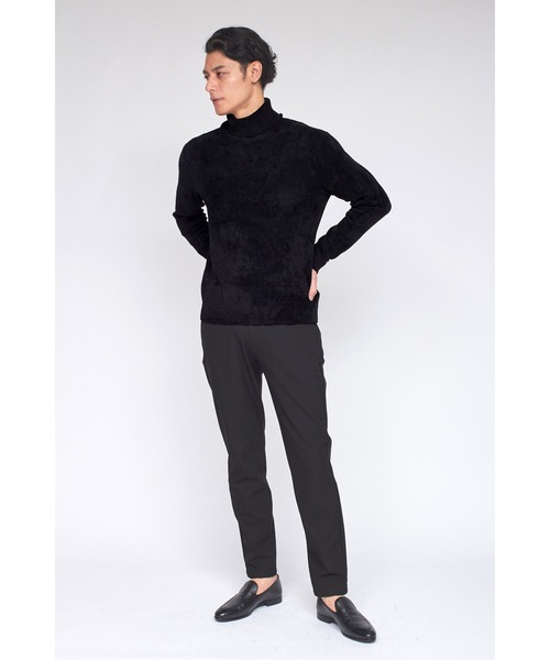 トルネードマート　 ブラック タートルネックニット L TORNADO MART（トルネードマート） セーター ニット ZERO by TORNADO