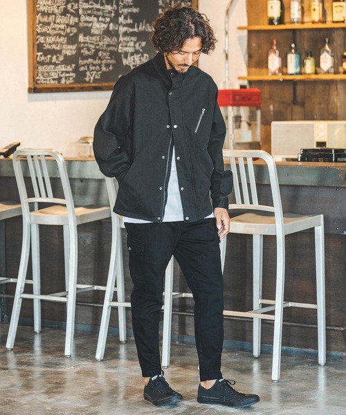 felkod パンツ mp11488- Washed Stretch Cotton Twill Tapered