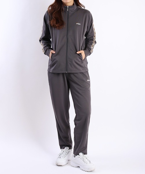 FILA（フィラ） ジャージ スムースジャージ テープ付き ジャージ