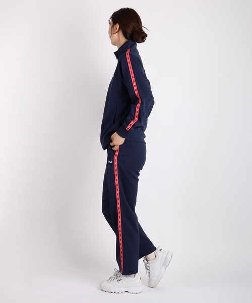 FILA（フィラ） ジャージ スムースジャージ テープ付き ジャージ