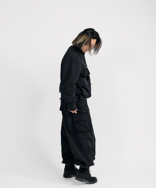 ブルゾン アウター MULTI POCKET NYLON JACKET メンズ レディース  