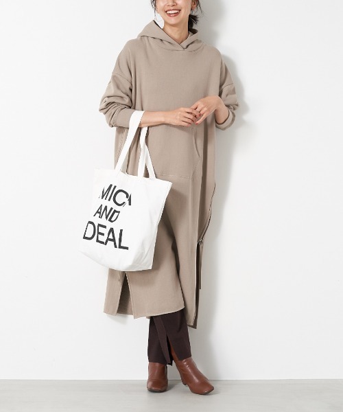 MICA&DEALロゴコットントートバッグ MICA&DEALロゴコットンバッグ（トートバッグ）｜MICA&DEAL