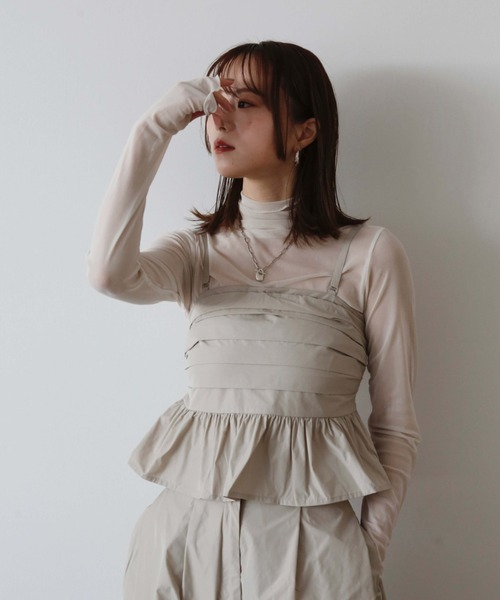 Reurie'（レウリィ） チューブトップ ベアトップ : ZOZOTOWN Yahoo!店