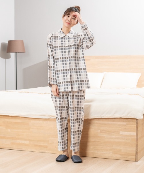 DAKS  レディース　パジャマ Amazon | [ダックス] パジャマ Lサイズ レディース 春夏 長袖