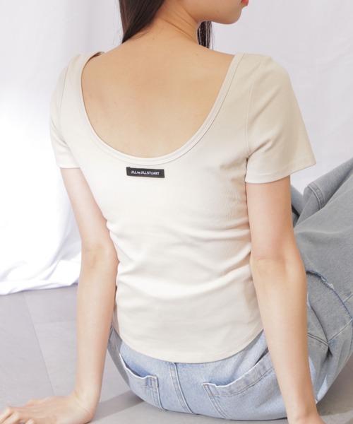 tシャツ 「JILL by BASIC」カップ付きTシャツ レディース