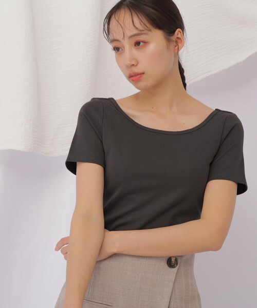 tシャツ 「JILL by BASIC」カップ付きTシャツ レディース JILL by STUART tシャツ 「JILL BASIC」カップ付きTシャツ