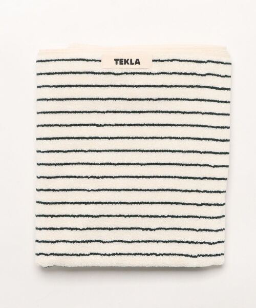 タオル 「TEKLA」70×140Bath Towel (Terry Towels Striped)の画像