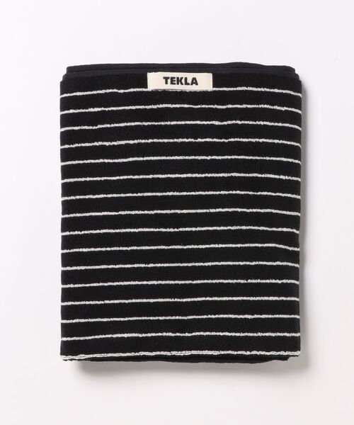タオル 「TEKLA」70×140Bath Towel (Terry Towels Striped)の画像