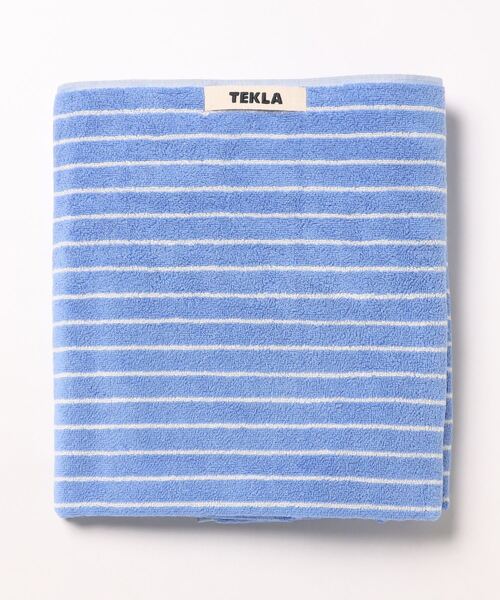タオル 「TEKLA」70×140Bath Towel (Terry Towels Striped)の画像