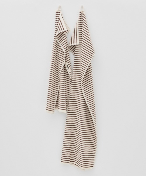 タオル 「TEKLA」70×140Bath Towel (Terry Towels Striped)の画像