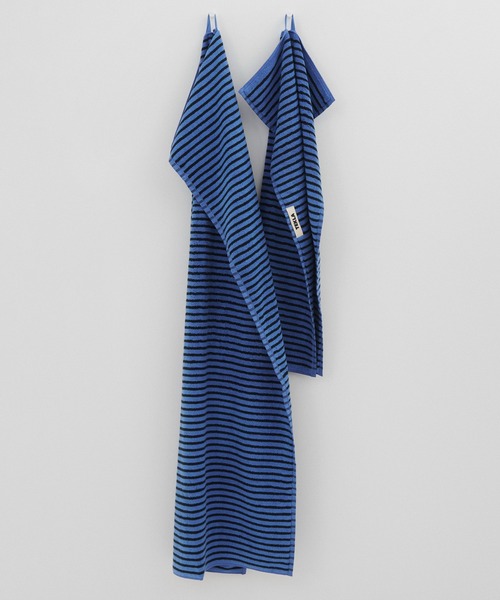 タオル 「TEKLA」70×140Bath Towel (Terry Towels Striped)の画像