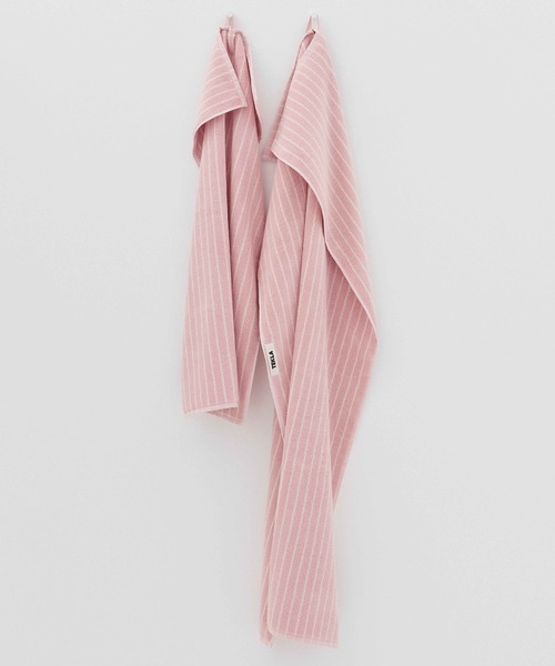 タオル 「TEKLA」70×140Bath Towel (Terry Towels Striped)の画像