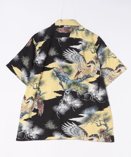 ブラウス シャツ HOUSTON /ヒューストン 41108 ALOHA SHIRT (鷹) / アロハシャツ/ HS411 レディース メンズ HOUSTON ブラウス シャツ /ヒューストン 41108 ALOHA SHIRT (鷹