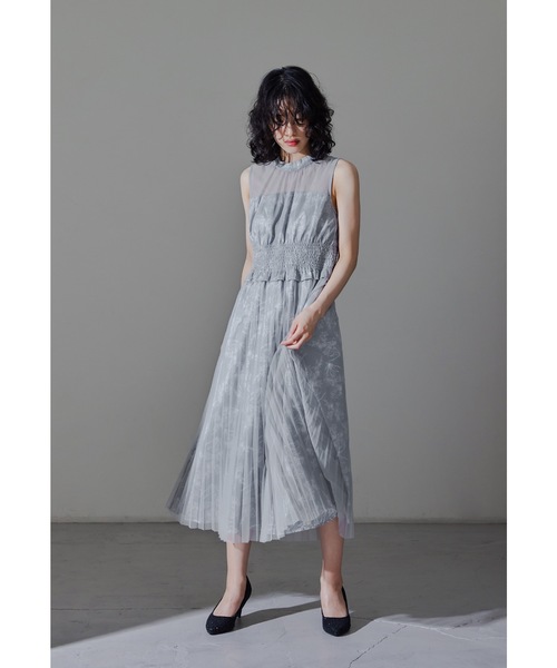 niana(ニアナ) ドレス ボウタイフラワープリーツドレス 結婚式 niana(ニアナ) ドレス ボウタイフラワープリーツドレス 結婚式