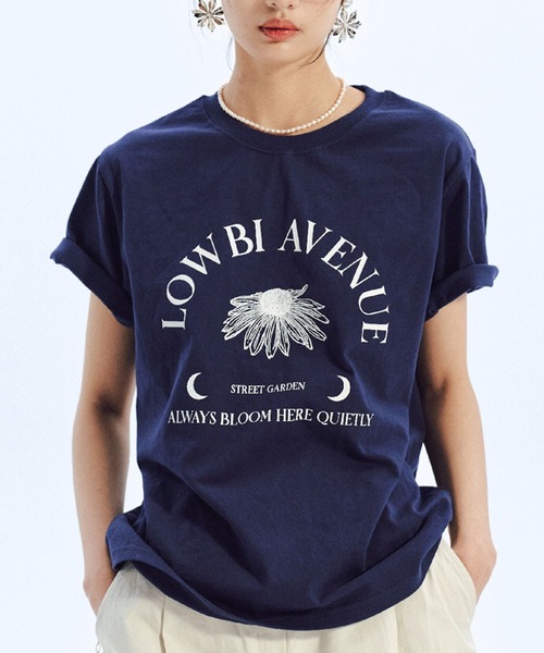 tシャツ LOWBI／ダンデライオンT レディース LOWBI tシャツ LOWBI／ダンデライオンT レディース : ZOZOTOWN
