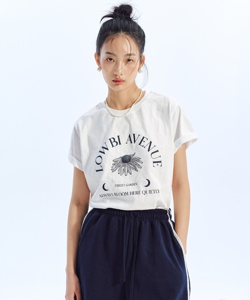 LOWBI tシャツ LOWBI／ダンデライオンT レディース : ZOZOTOWN