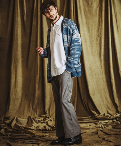 NO ID.（ノーアイディー） カーディガン 「NO ID.」Cotton Knit