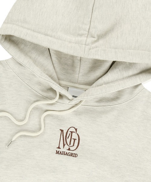 パーカー 「mahagrid/マハグリッド」MGD SERIF LOGO CROP HOODIE/セリフロゴ クロップ プルオーバーパーカー レディー MAHAGRID パーカー 「mahagrid/マハグリッド」MGD SERIF LOGO