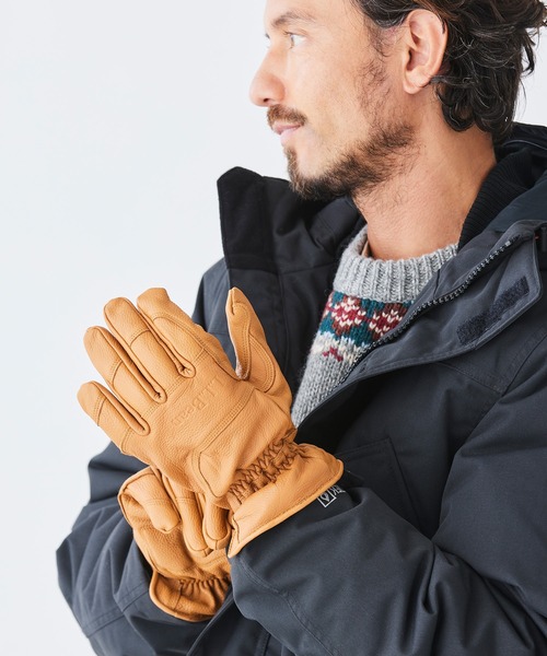 【新品】ヤコブコーエン JACOB COHEN ディアスキン カシミヤライニング 手袋 グローブ ネイビー【サイズL】【メンズ】 DENTS デンツ カシミアライニング ディアスキン レザーグローブ 15