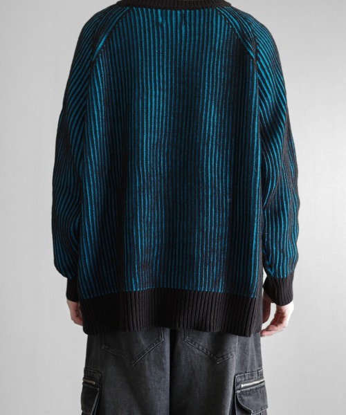 KUUUPY（クーピー） セーター ニット Ribbed Color-Block Crewneck