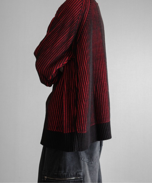 KUUUPY（クーピー） セーター ニット Ribbed Color-Block Crewneck