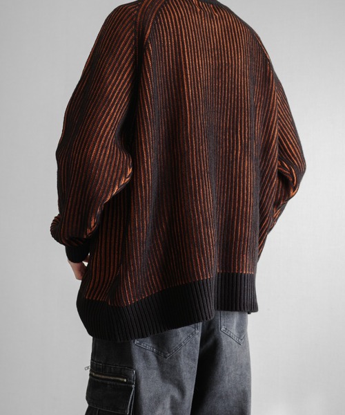 KUUUPY（クーピー） セーター ニット Ribbed Color-Block Crewneck