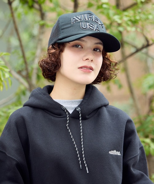AVIREX キャップ 帽子 AVIREX/アビレックス AX KING SIZE MESH