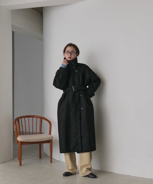 ad thie（アドティエ） コート チェスターコート スタンドカラー 2WAY
