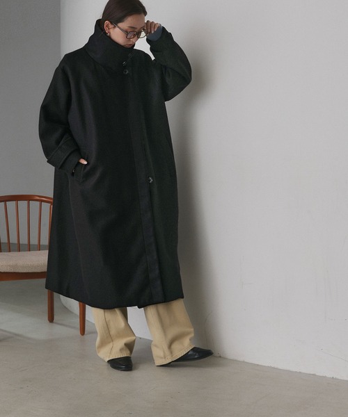 ad thie（アドティエ） コート チェスターコート スタンドカラー 2WAY