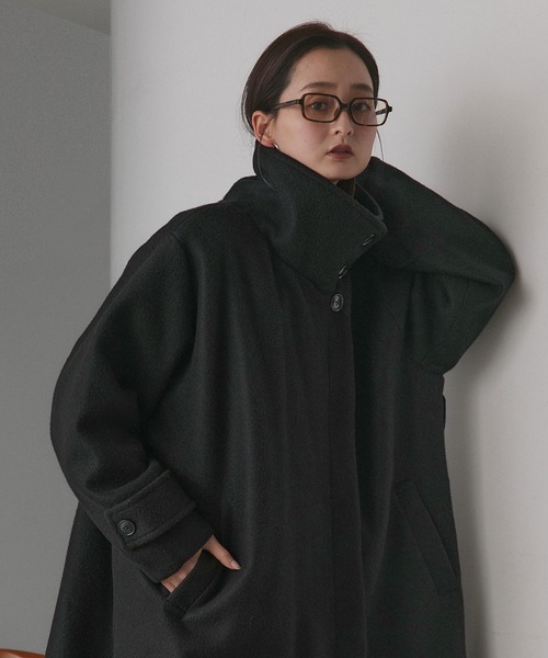 ad thie（アドティエ） コート チェスターコート スタンドカラー 2WAY