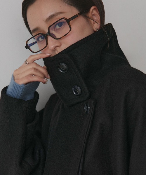 ad thie（アドティエ） コート チェスターコート スタンドカラー 2WAY