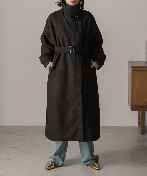 ad thie（アドティエ） コート チェスターコート スタンドカラー 2WAY