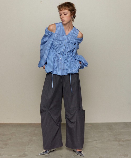 パンツ MAISON SPECIAL Sutching Work Pants MAISON SPECIAL スラックス パンツ Suching Work Pants/スー