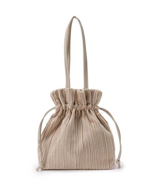 SHOO・LA・RUE（シューラルー） トートバッグ プリーツ巾着トート