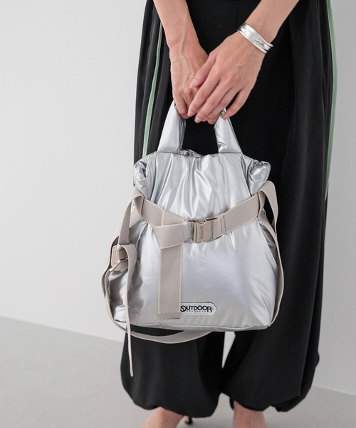 グッドグリーフ ショルダーバッグ ハンドバッグ 2way ベージュ 青 GOOD GRIEF!/グッド グリーフ】 SMILE SHOPPER'S BAG（その他バッグ