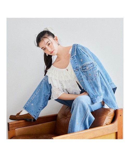 LILY BROWN ジーンズ デニム デニムパンツ 「L.B CANDY STOCK