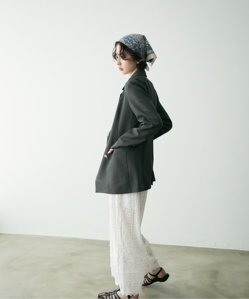 Trish（トリッシュ） ジャケット テーラードジャケット 金釦ダブル