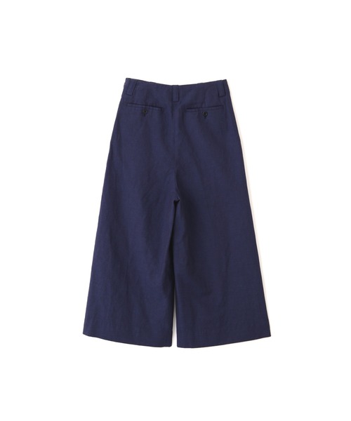 マーガレットハウエル コットンリネン クロップドパンツ マーガレットハウエル リネン（レディースクロップドパンツ