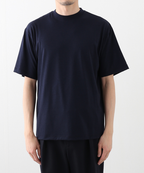 ATON（エイトン） tシャツ (エイトン)ROYAL WOOL JERSEY LOOSE FIT T 