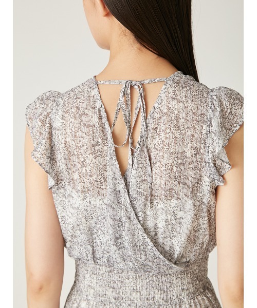 vero moda キュート プリント  2点 2WAY スリム ワンピース WZIPニットワンピース|ems excite | RETRO GIRL ONLINE STORE